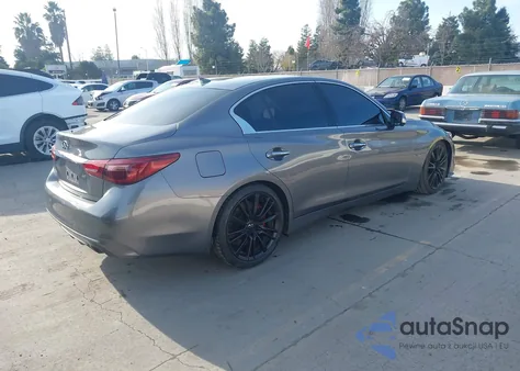 2020 Infiniti Q50 Red Sport 400 z USA, uszkodzony, nr VIN JN1FV7AP1LM630724